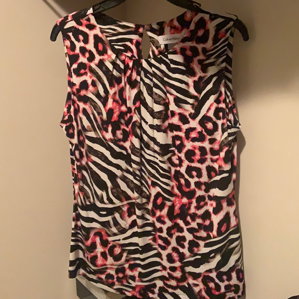 Calvin Klein Sleeveless Blouse